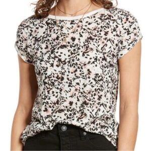 NWT Free People Clare Top Wild Thing Print Size Small